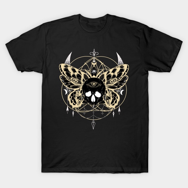 Sacred Geometry Mystical Art T-Shirt by ReaverCrest